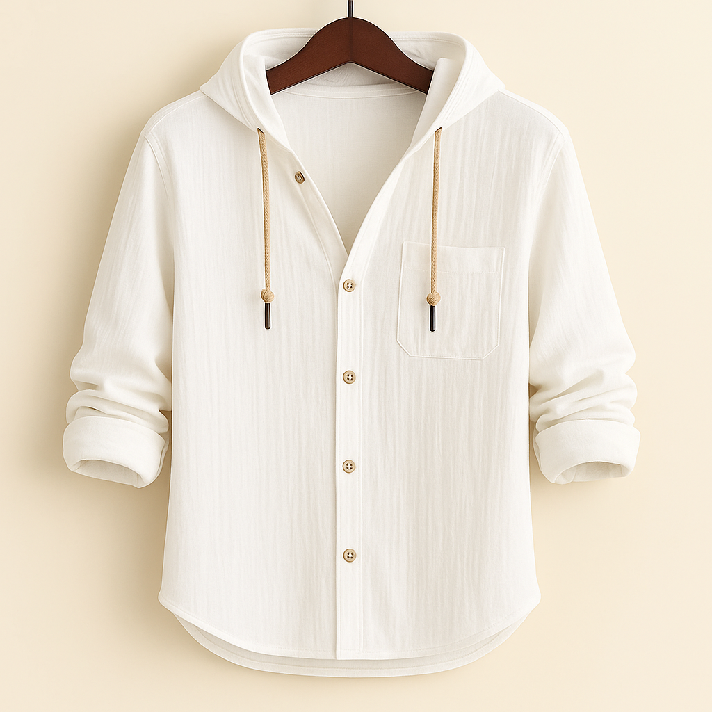 Nicolás | Camisa con Capucha Moderna y con Estilo