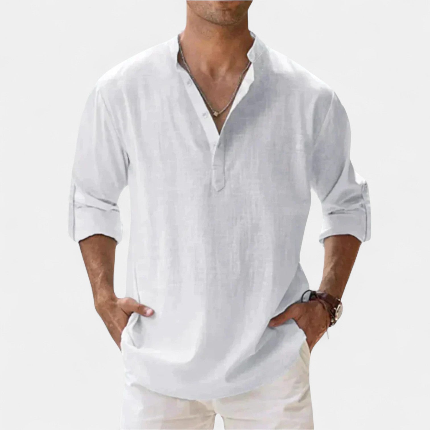 Lorenzo | Camisa Clásica de Algodón