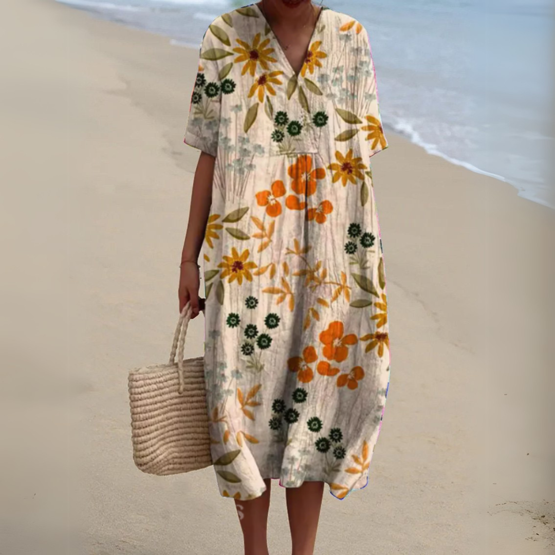 Natalia | Vestido Floral Elegante