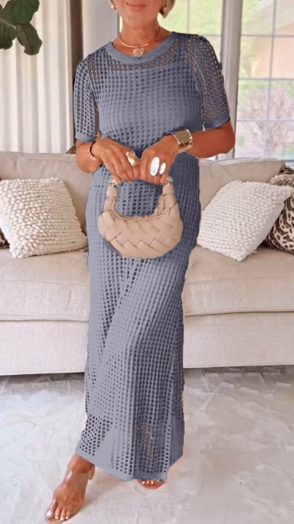 Belén | Vestido Doble Capa de Elegancia Natural