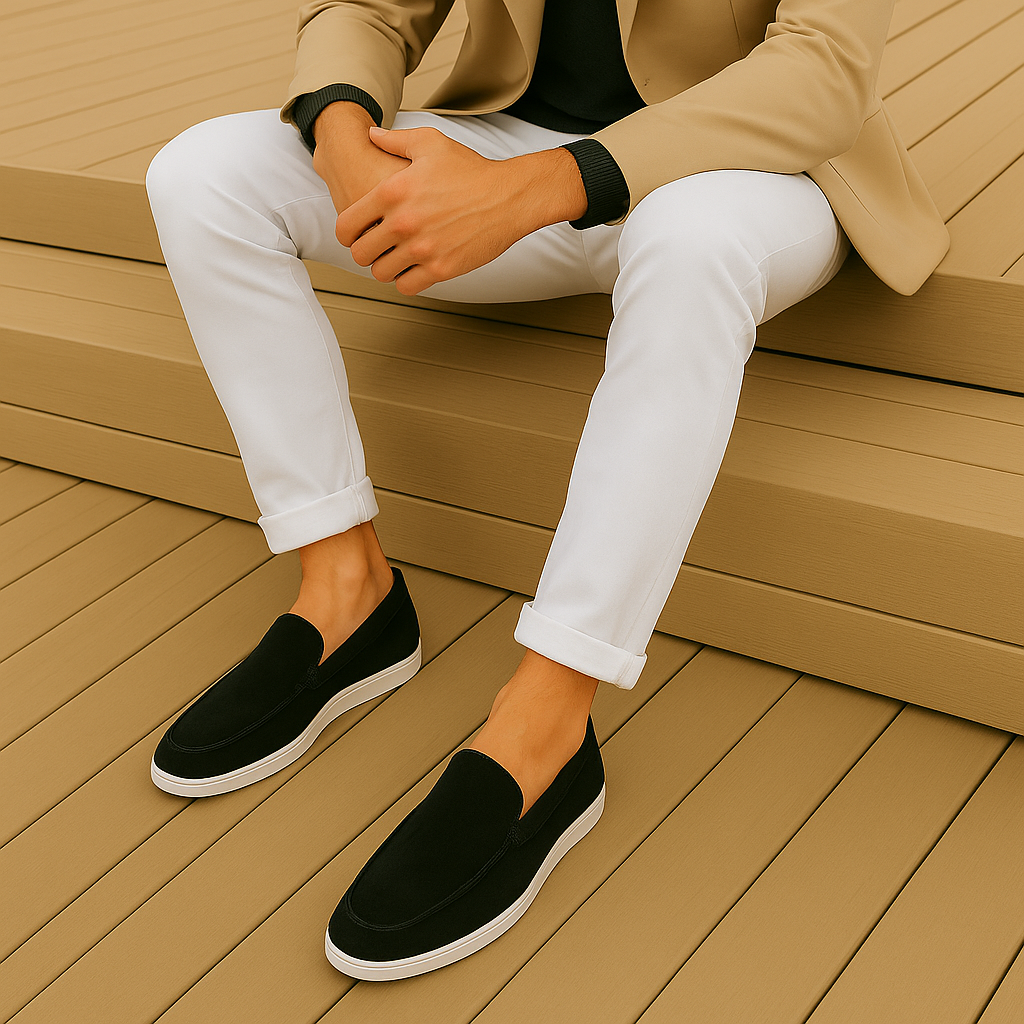 LUMA | Mocasines Elegantes de Ante