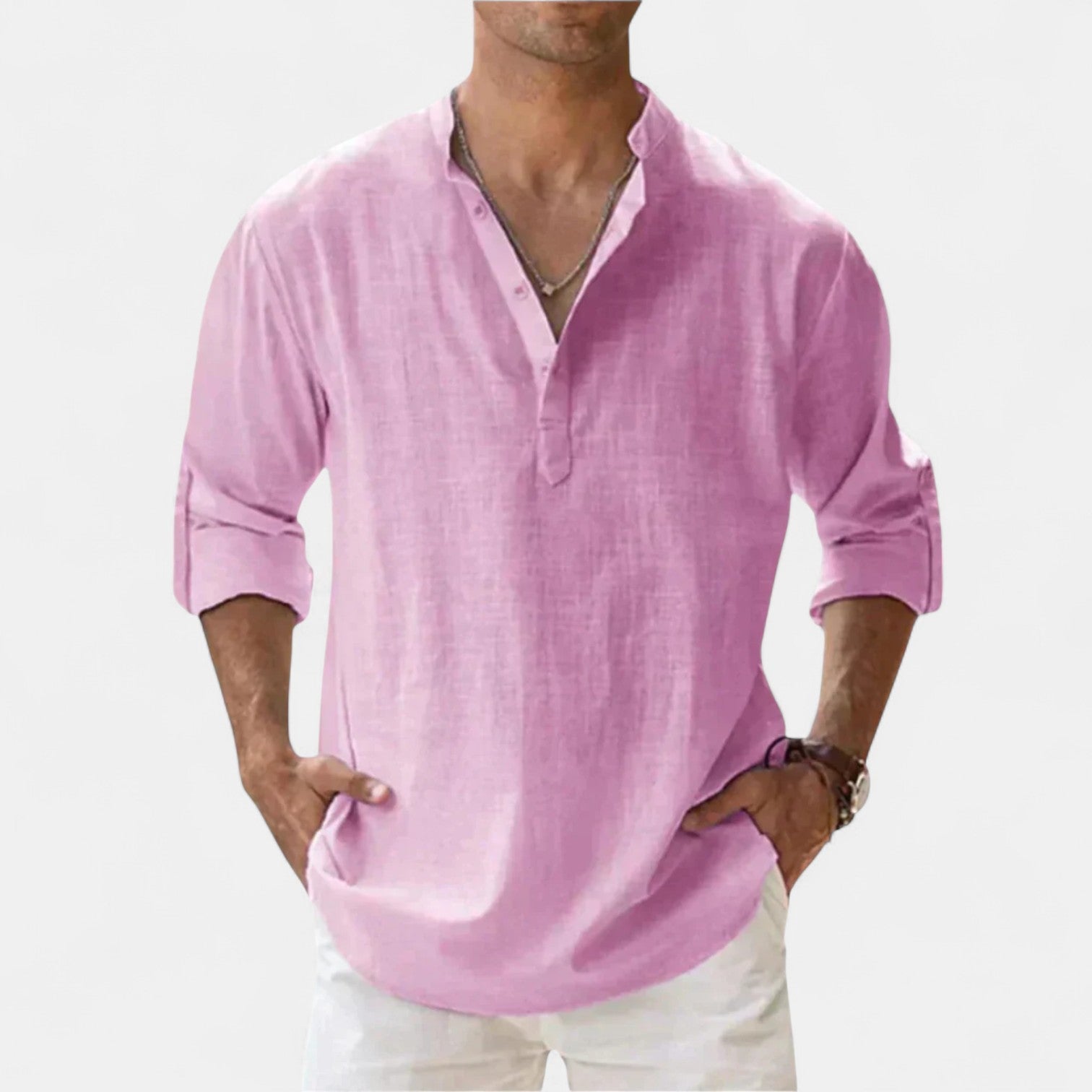 Lorenzo | Camisa Clásica de Algodón