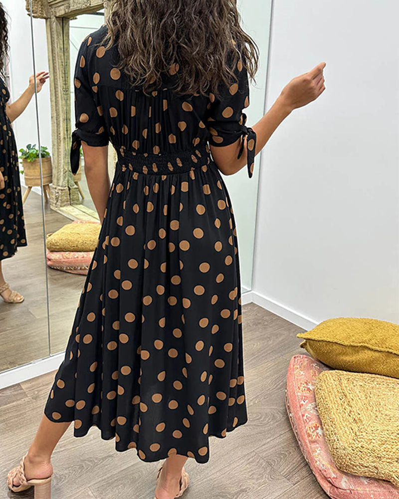 Anna | Vestido de Lunares Femenino y Chic