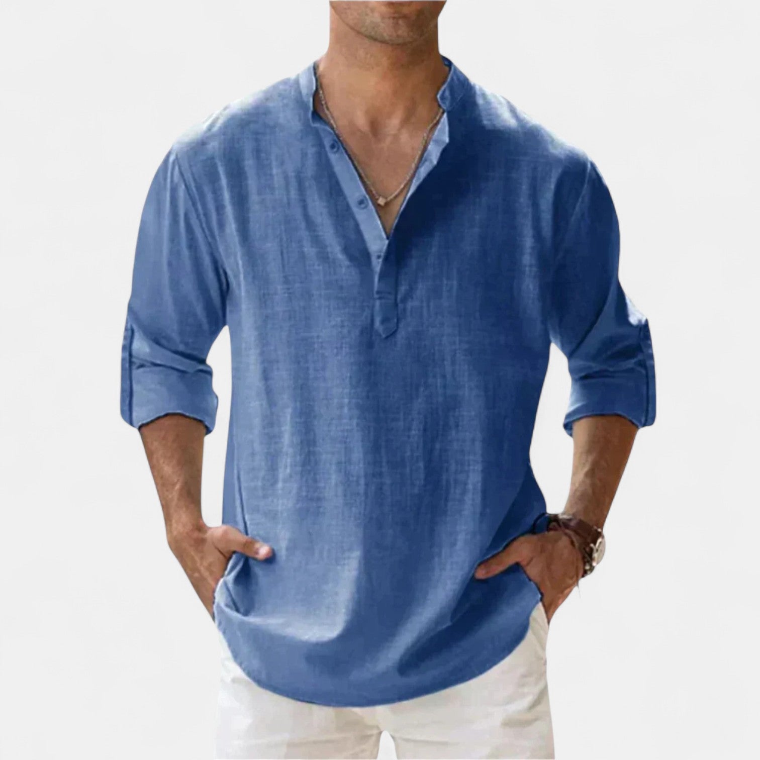 Lorenzo | Camisa Clásica de Algodón