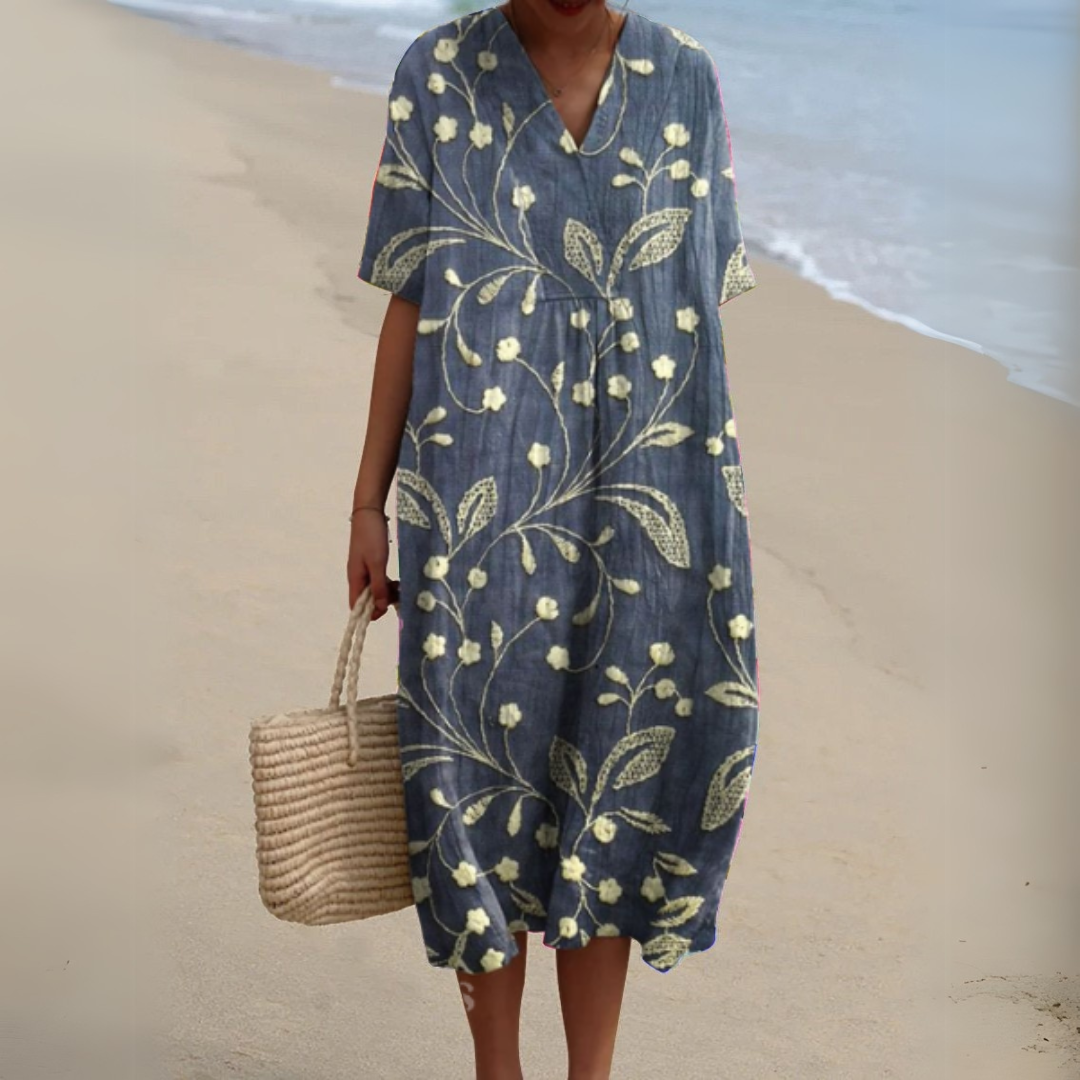 Natalia | Vestido Floral Elegante