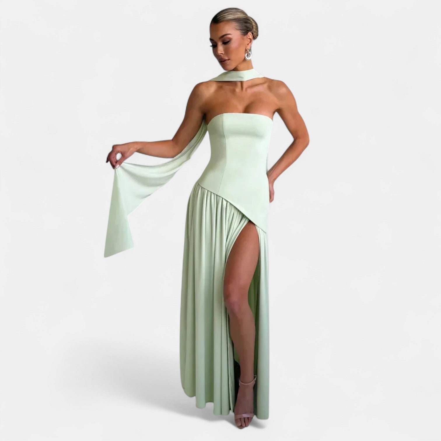 Élisa | Vestido Elegante Largo
