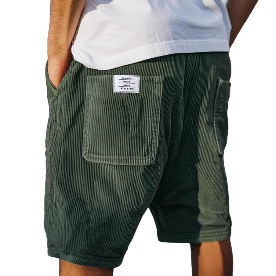 Levi | Bermuda de Pana Casual y Cómoda