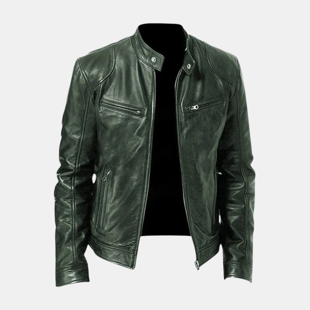 Rodrigo | Chaqueta de Cuero Premium