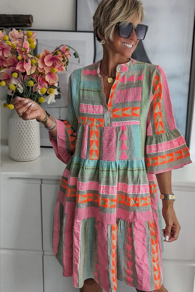 Juliane | Vestido Boho de Volantes