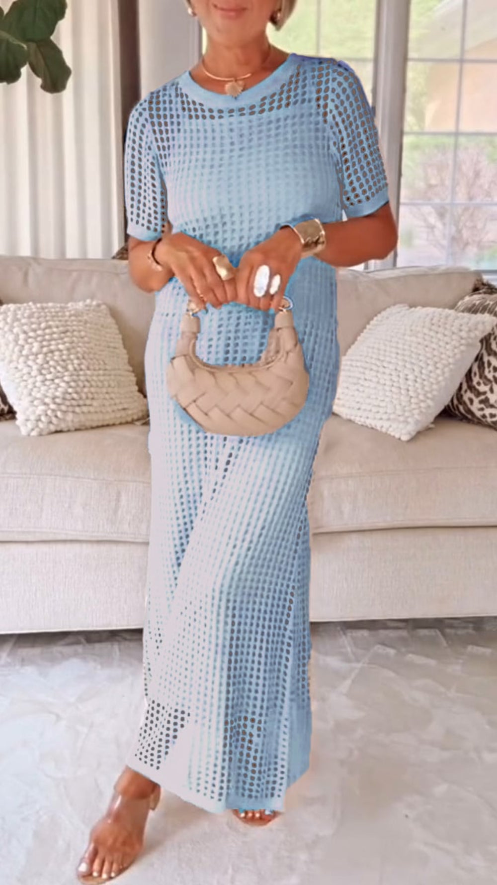 Belén | Vestido Doble Capa de Elegancia Natural