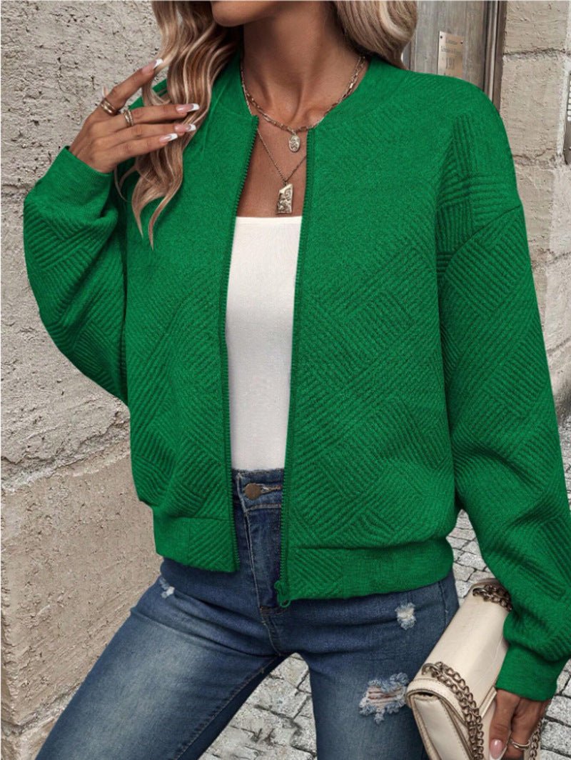 Ella | La Chaqueta Casual Elegante con Cremallera