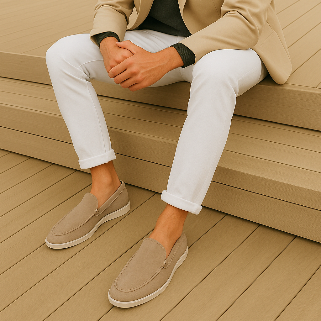 LUMA | Mocasines Elegantes de Ante