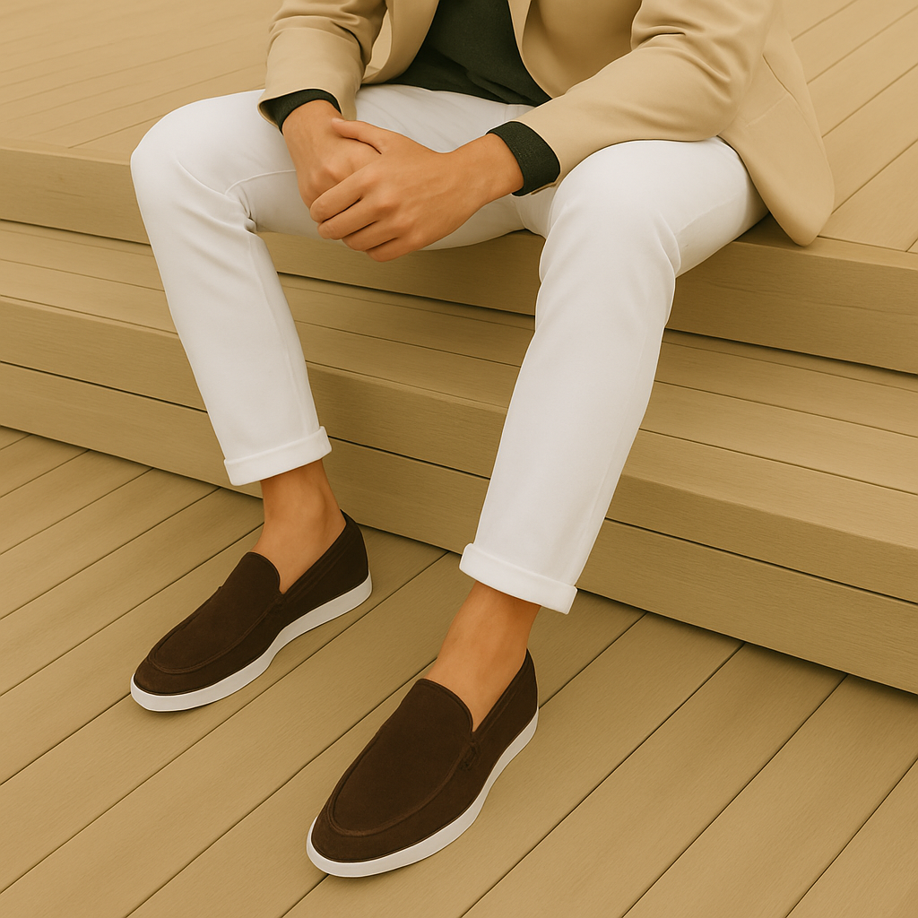 LUMA | Mocasines Elegantes de Ante