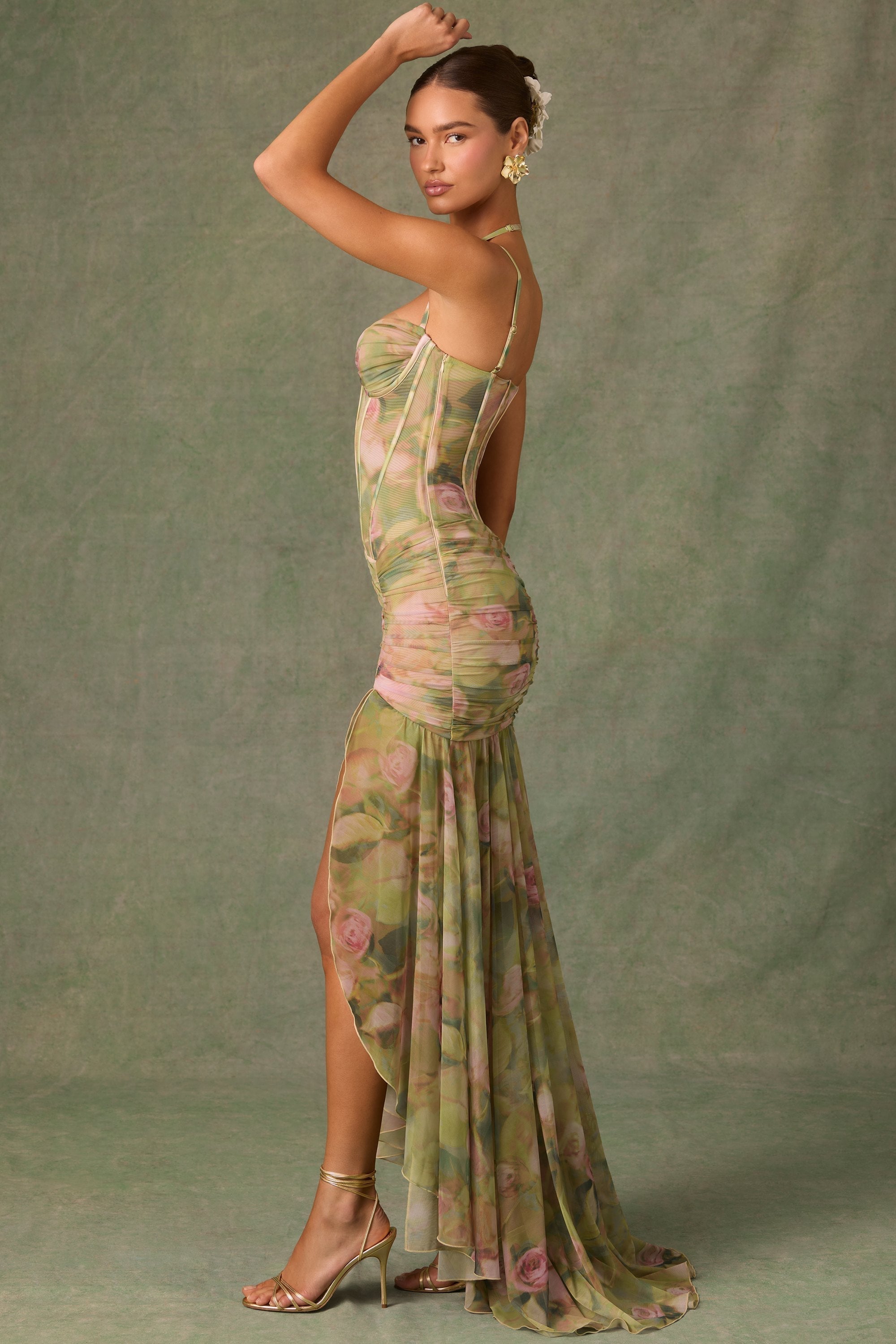 Isamara | Vestido Elegante con Flores