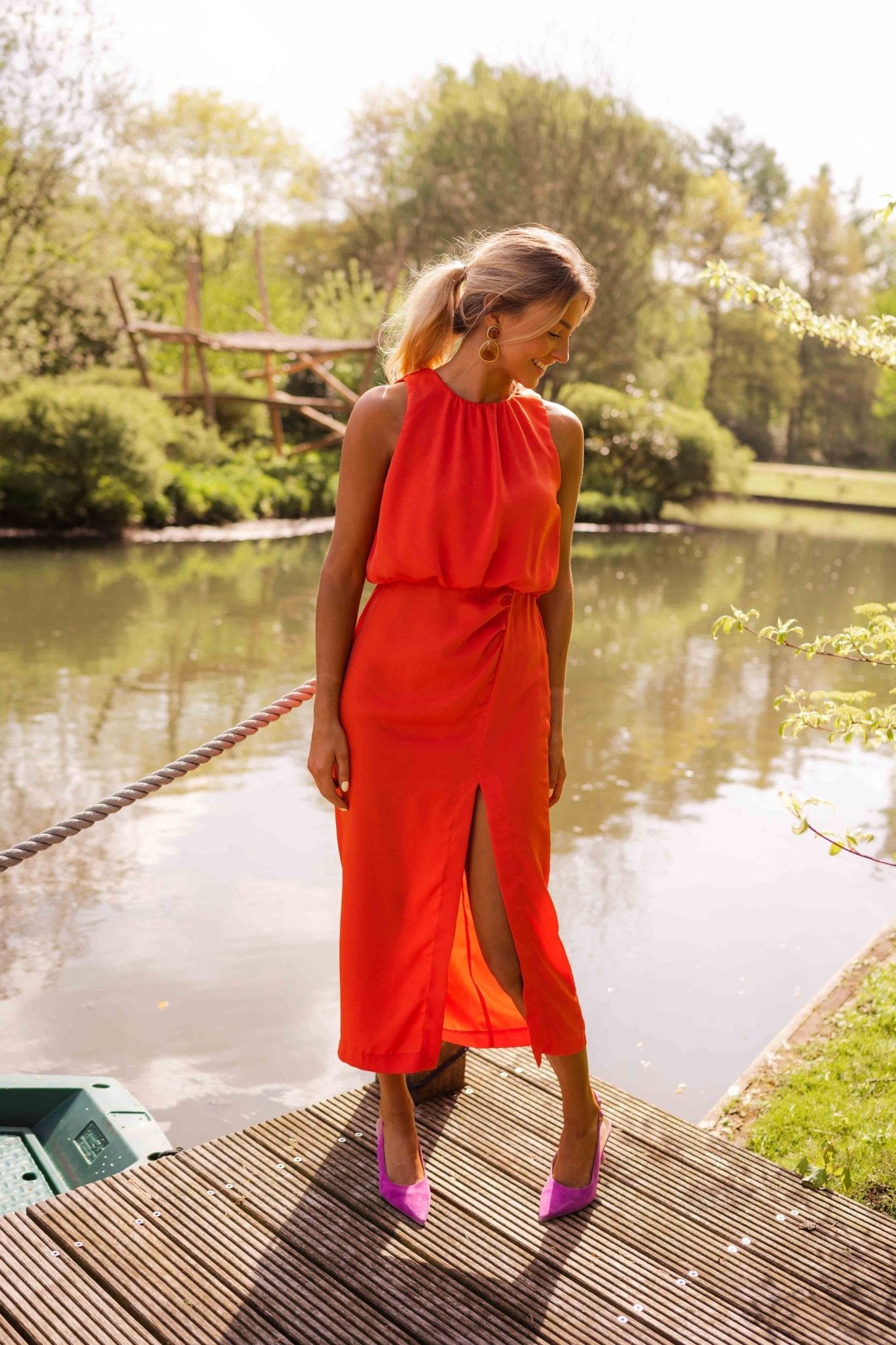 Leonie | Vestido Midi Elegante y Atemporal