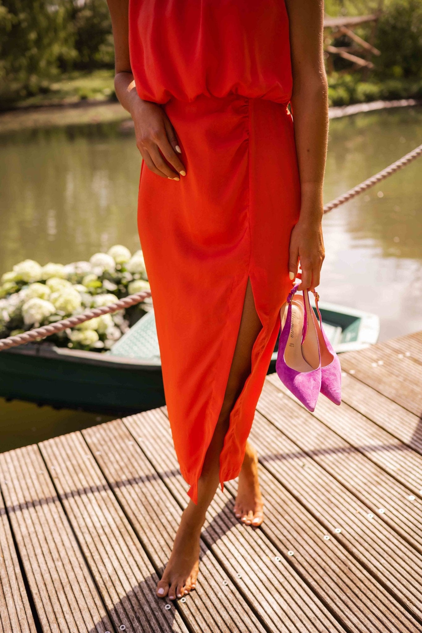 Leonie | Vestido Midi Elegante y Atemporal