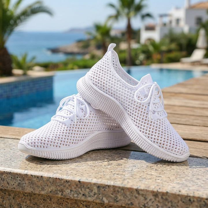 Yanella | Zapatillas caladas con cordones