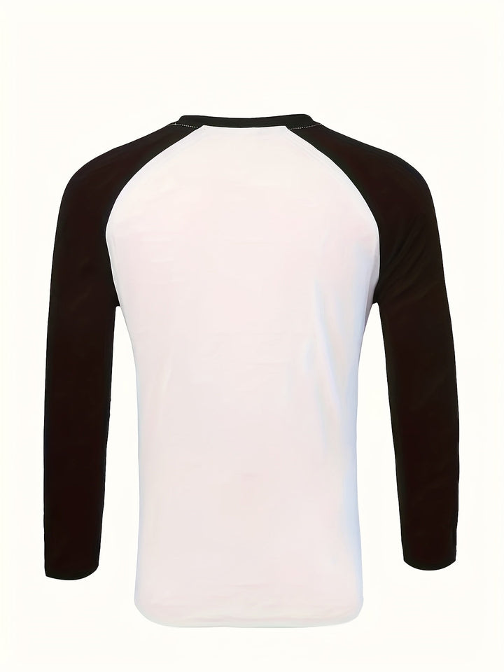 Diego Ignacio | Polera manga larga bicolor