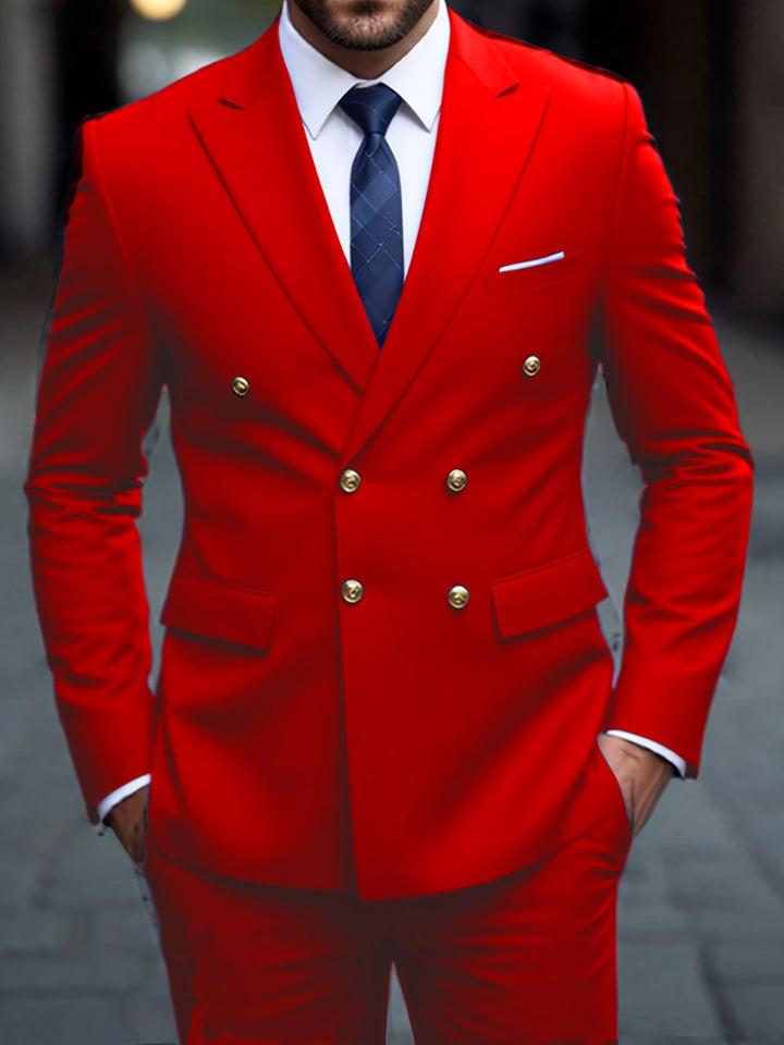 Octavio | Traje cruzado de dos piezas