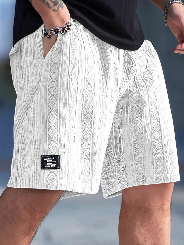 Ceferino | Short texturado con cordón