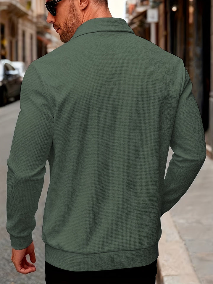 Luis | Chaqueta con botones y textura