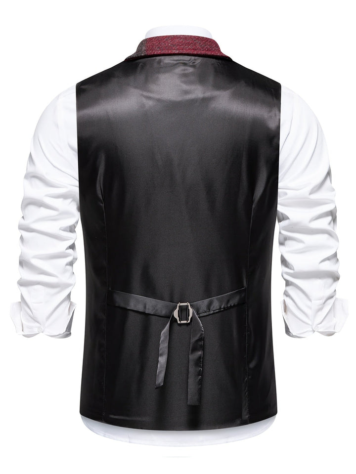 Demian | Chaleco de vestir patchwork