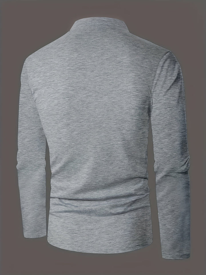 Jesús | Polera henley manga larga
