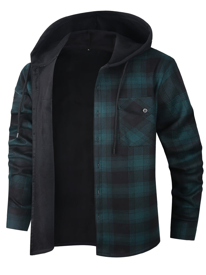 Mariano | Chaqueta camisera con capucha