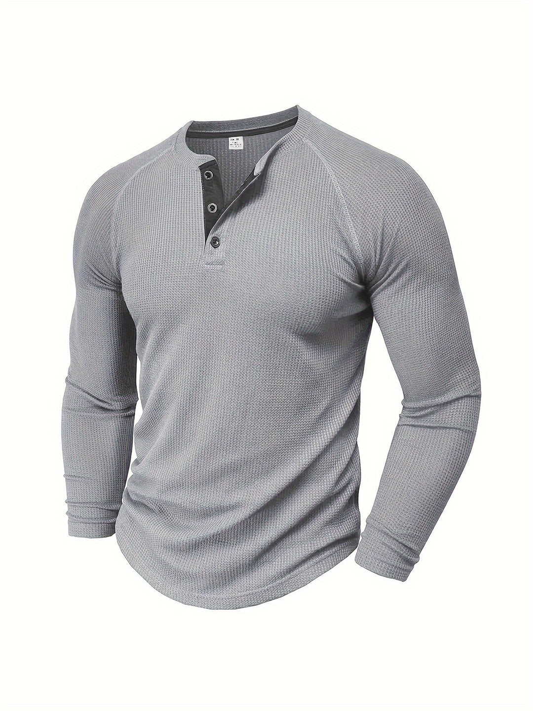 René | Polera henley manga larga