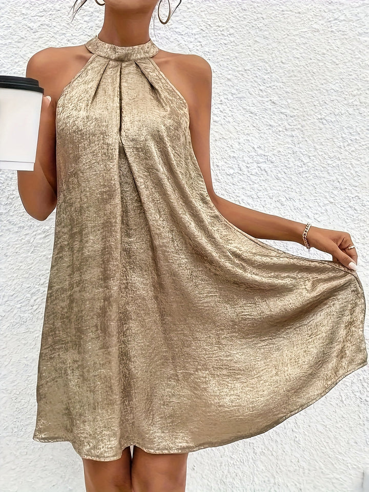 Lastenia | Vestido cuello halter