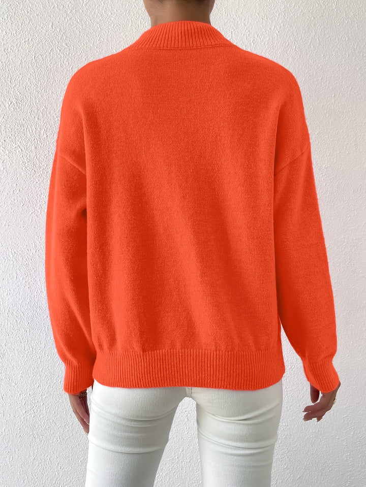 Sandra Andrea | Sweater cuello mock