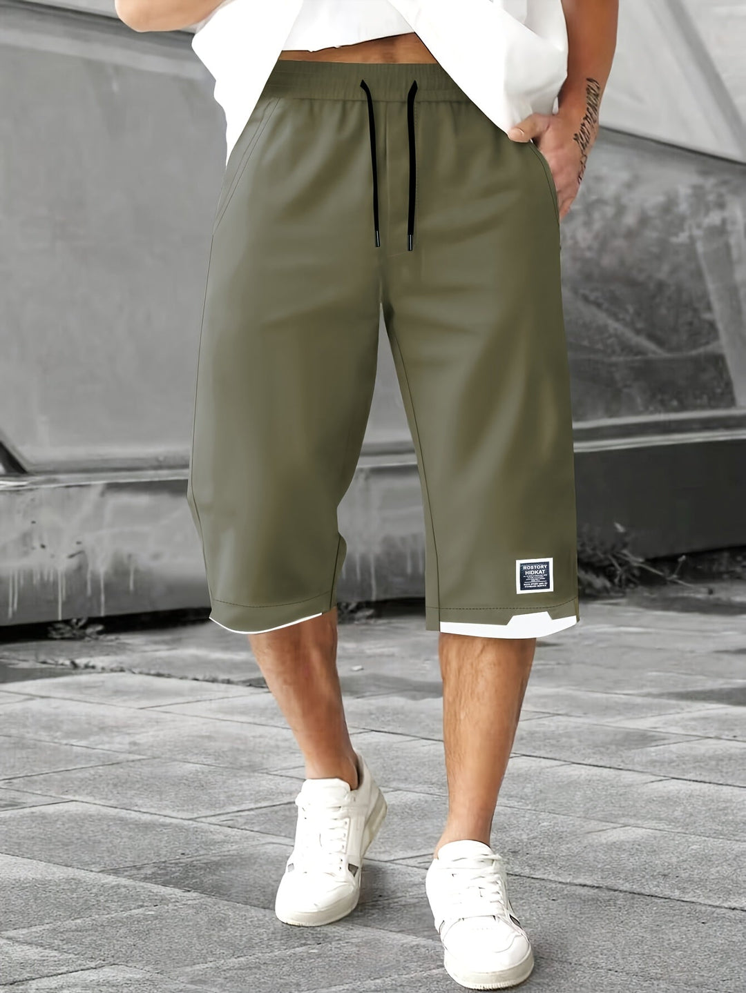 Javier | Short holgado con cordón