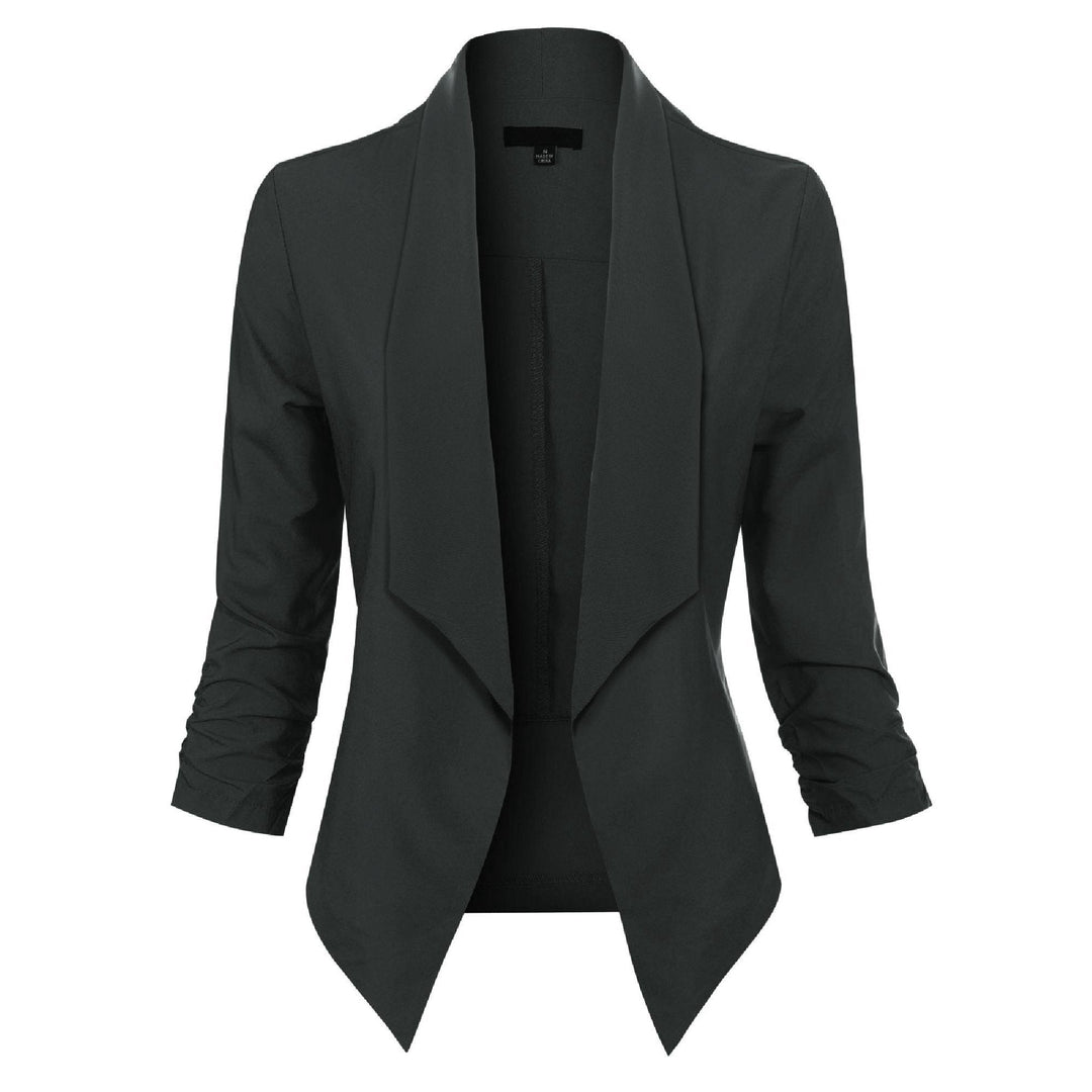 Mariana | Blazer de solapa cruzada sin botones
