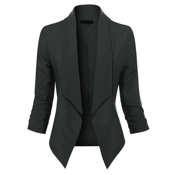 Mariana | Blazer de solapa cruzada sin botones