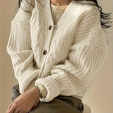 Edelmira | Cardigan de punto grueso