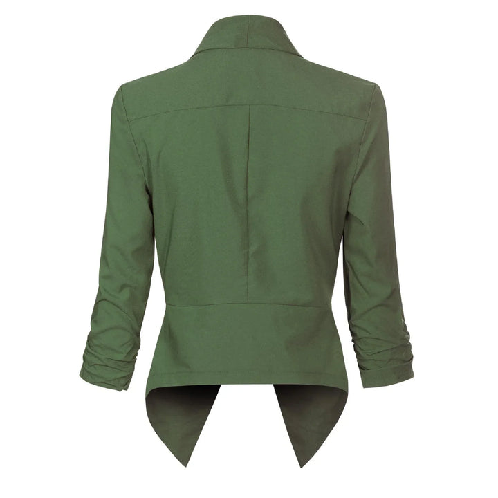 Mariana | Blazer de solapa cruzada sin botones