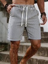 Fabio | Shorts a rayas verticales