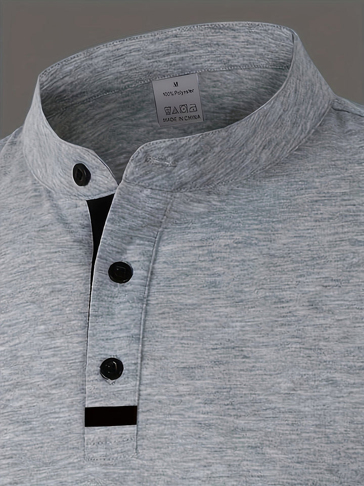 Jesús | Polera henley manga larga