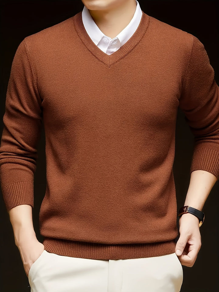 Germán | Sweater cuello V para hombre