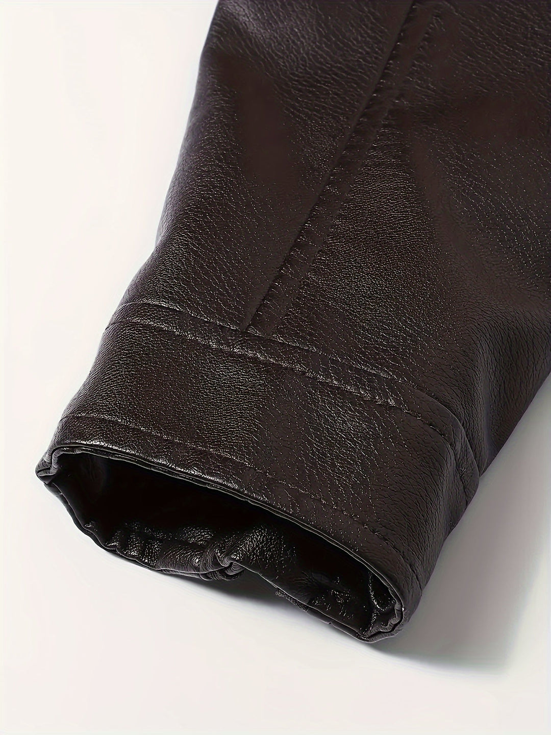 Demetrio | Chaqueta moto cuello alto para hombre