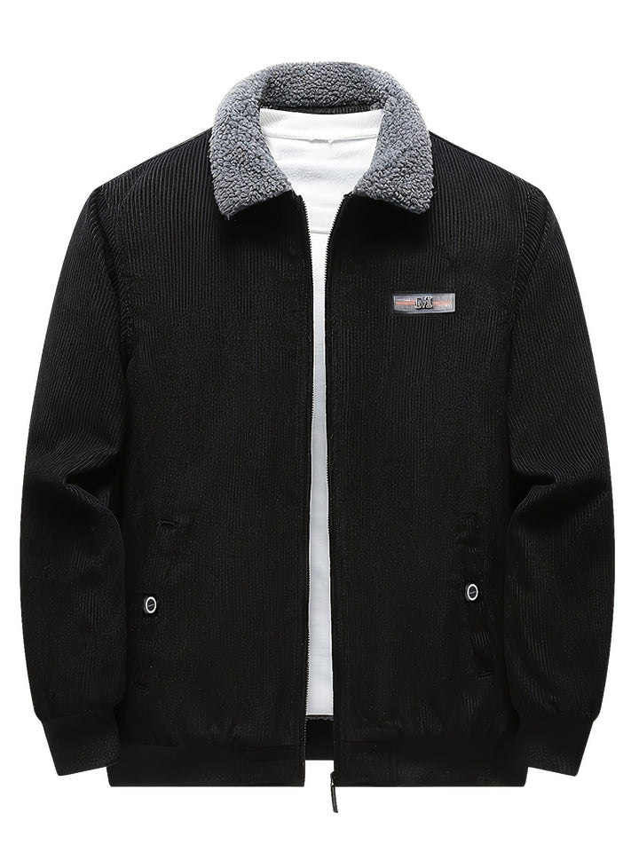 Fernando | Chaqueta de hombre forrada en peluche