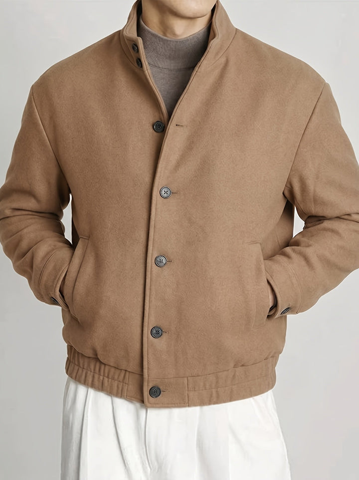 Lucio | Chaqueta bomber abotonada
