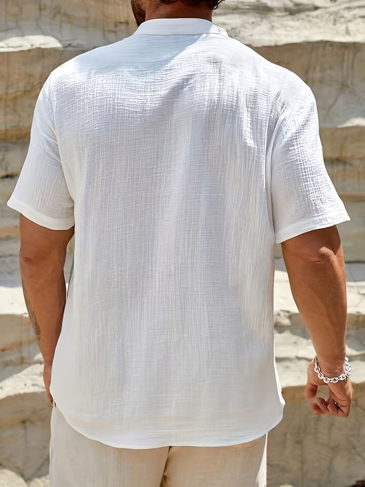 Tránsito | Camisa henley holgada
