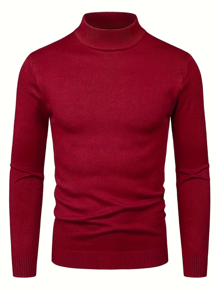 Ronald | Sweater cuello subido para hombre