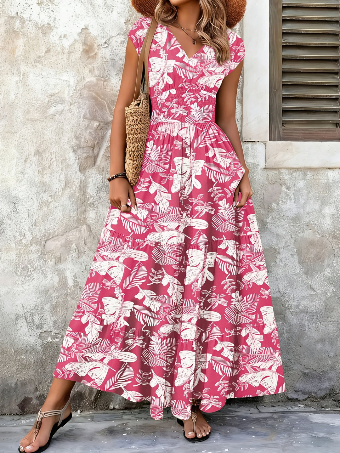 Sarai | Vestido largo estampado
