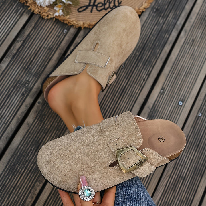 Priscilla | Mules con hebilla