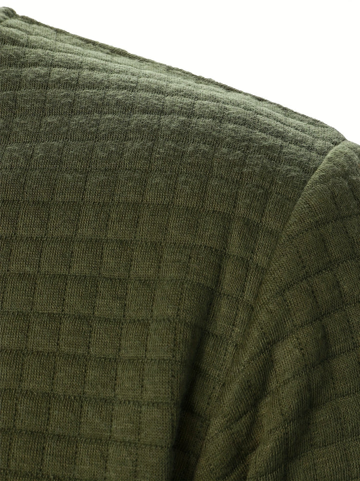 Anthony | Chaqueta bomber con textura y cierre completo