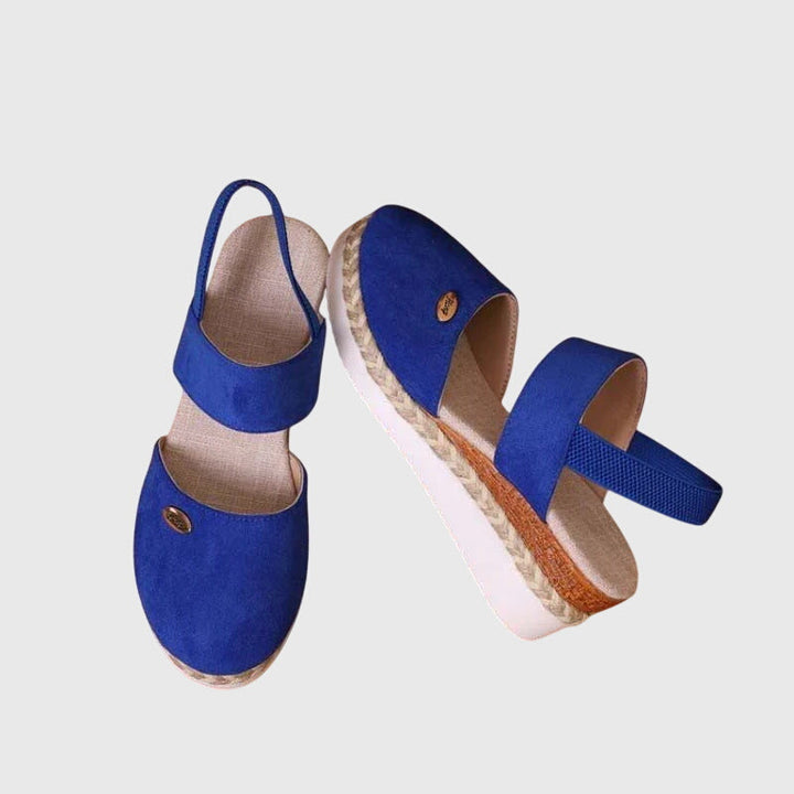 Jimena | Sandalias con plataforma acolchada