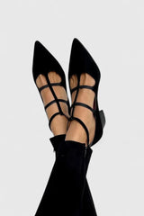 Eufemia | Zapatos de taco en punta con tiras
