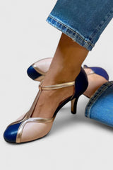 Jackeline | Taco aguja color block